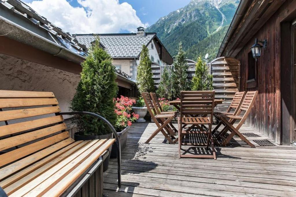 90M2 Hypercentre, Terrace, Next To Ski Lift Chamonix Buitenkant foto