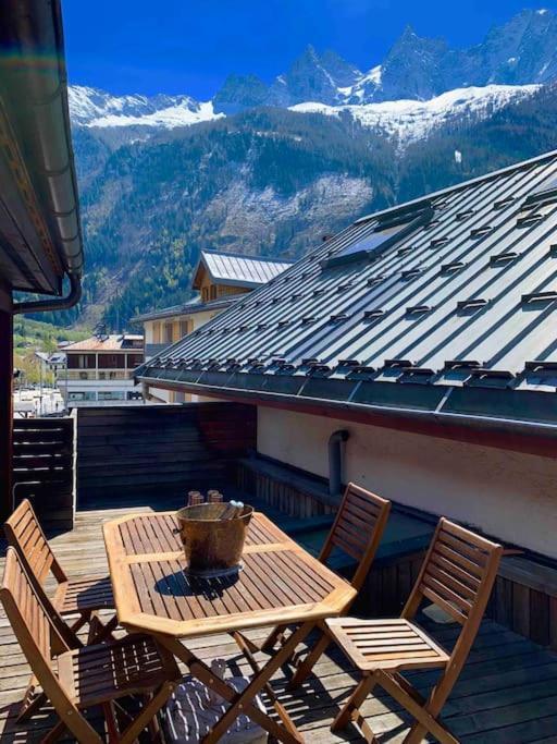 90M2 Hypercentre, Terrace, Next To Ski Lift Chamonix Buitenkant foto