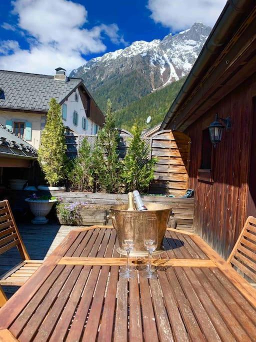 90M2 Hypercentre, Terrace, Next To Ski Lift Chamonix Buitenkant foto