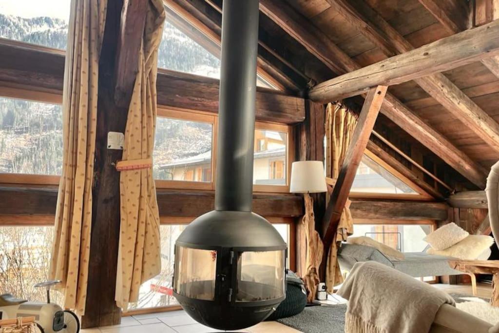 90M2 Hypercentre, Terrace, Next To Ski Lift Chamonix Buitenkant foto